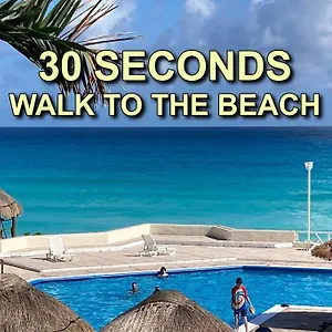 Apartment Oceanfront, Entire, Cancun