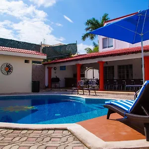  Apartamento Hermosa Casa, En Renta Vacacional Con Piscina, A Tan Solo10 Minutos De La Playa, Cerca De Centros Comerciales, Restaurantes, Bares Y Supermercados