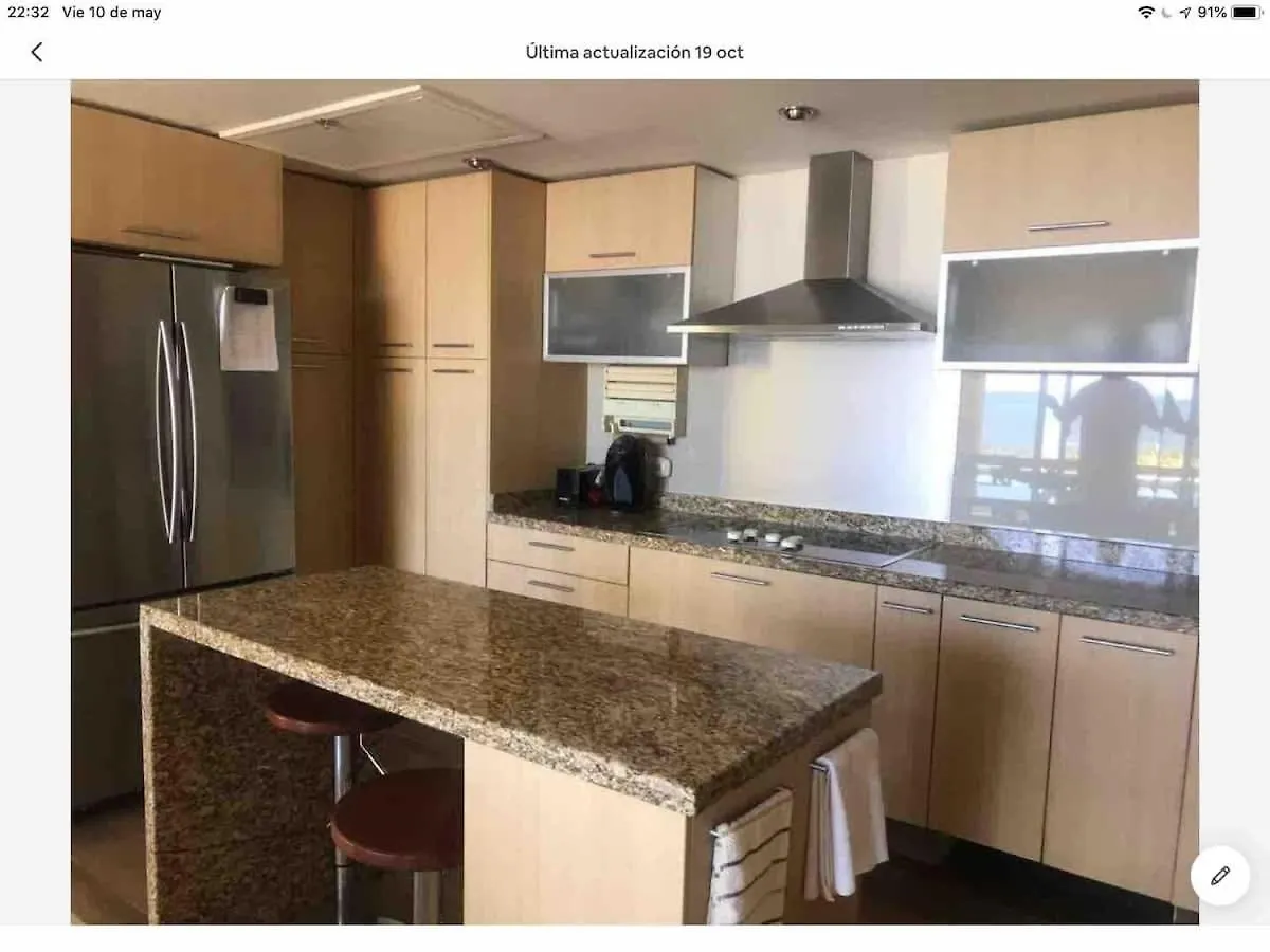 Amazing Steps From The Caribbean Sea, Beach Front Cancun Apartment